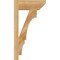 Ekena Millwork Balboa Slat Rough Sawn Outlooker, Western Red Cedar, 6"W x 14"D x 26"H OUT06X14X26BOA06RWR - alternate 4